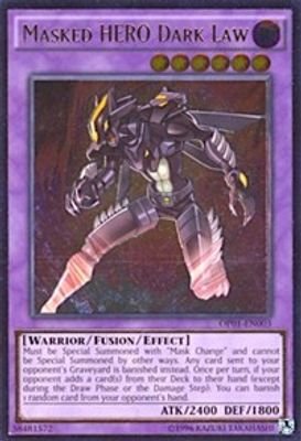 Masked HERO Dark Law (UTR) #OP01-EN003 (OTS Tournament Pack 1)