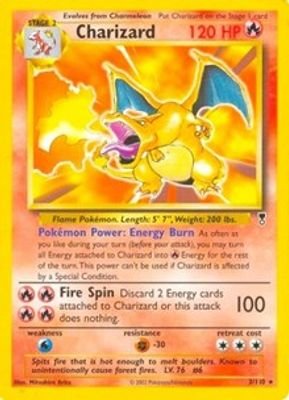 Charizard – 3/110 (WotC Legendary Collection) #003/110 (Deck Exclusives)