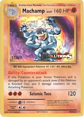 Machamp – 59/108 (Prerelease) [Staff] #59/108 (XY Promos)