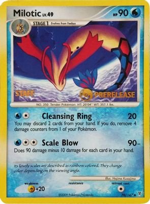 Milotic – 70/147 (Prerelease) [Staff] #70/147 (Nintendo Promos)