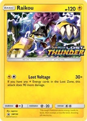 Raikou – SM150 (Prerelease) (Staff) #SM150 (SM Promos)