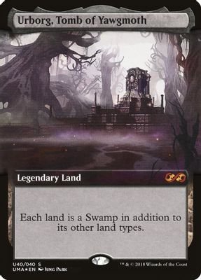 Urborg, Tomb of Yawgmoth #U40 (Ultimate Masters: Box Toppers)