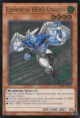 Elemental HERO Stratos (UTR) #OP09-EN001 (OTS Tournament Pack 9)