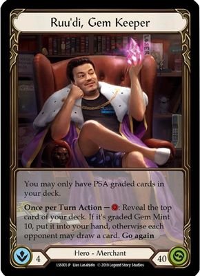 Ruu’di, Gem Keeper – LSS001 #LSS001 (Flesh and Blood: Promo Cards)