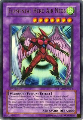 Elemental Hero Air Neos #STON-EN034 (Strike of Neos)