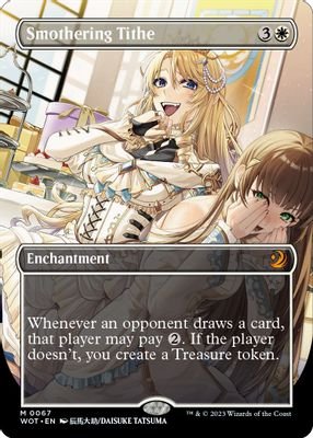 Smothering Tithe (Anime Borderless) #67 (Wilds of Eldraine: Enchanting Tales)