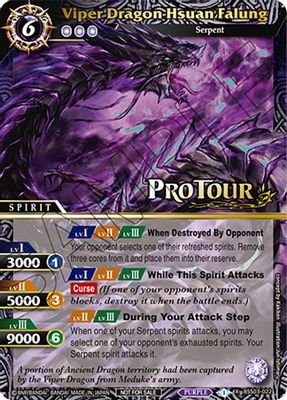 Viper Dragon Hsuan Falung (X Rare Special Pack Vol. 3) #BSS03-022 (Battle Spirits Saga Promo Cards)
