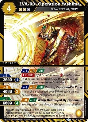 EVA-00 -Operation Yashima- #ST07-008 (Starter Deck 07: Destined Assault)