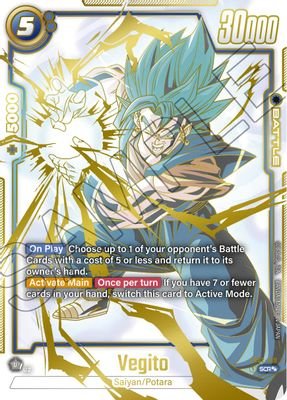 Vegito – FB02-139 (Super Alternate Art) #FB02-139 (Blazing Aura)