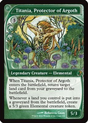 Titania, Protector of Argoth (Future Sight) #249 (Mystery Booster 2)