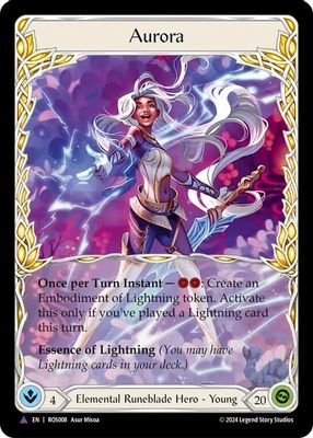 Aurora (Marvel) (Alternate Art) #ROS008 (Rosetta)