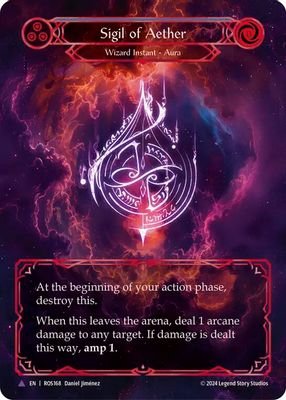 Sigil of Aether (Marvel) #ROS168 (Rosetta)