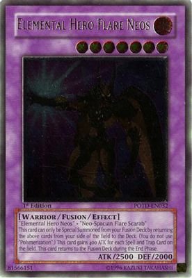 Elemental Hero Flare Neos (UTR) #POTD-EN032 (Power of the Duelist)