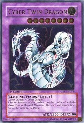 Cyber Twin Dragon (UTR) #CRV-EN035 (Cybernetic Revolution)