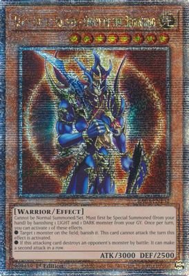 Black Luster Soldier – Envoy of the Beginning (Quarter Century Secret Rare) #RA03-EN132 (Quarter Century Bonanza)