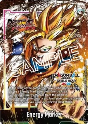 Energy Marker (E-24) (Dragon Ball Games Battle Hour 2025 Promo Card Set) #E-24 (Fusion World Energy Markers)