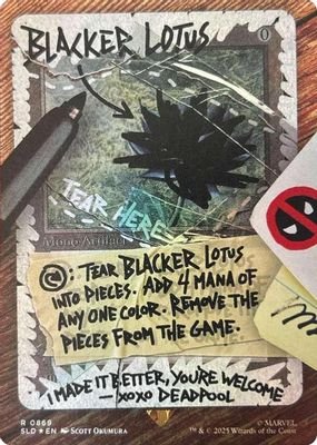 Blacker Lotus (Rainbow Foil) #869 (Secret Lair Drop Series)