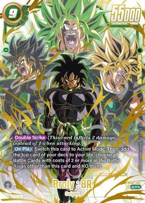 Broly : BR – FB06-120 (Super Alternate Art) #FB06-120 (Rivals Clash)