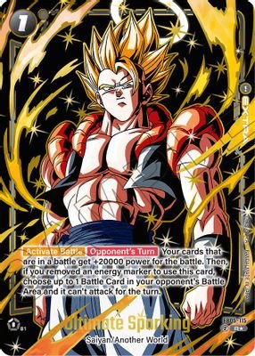 Ultimate Sparking (Alternate Art) #FB05-115 (New Adventure Alternate Art Reprints)