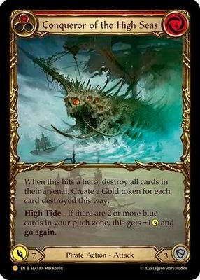 Conqueror of the High Seas (Treasure) #SEA130 (High Seas)