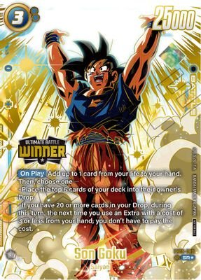Son Goku (Ultimate Battle 2025 Vol.2 Winner) #FB05-030 (Tournament and Championship Promos)