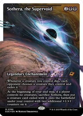 Sothera, the Supervoid (Showcase) (Fracture Foil) #386 (Edge of Eternities)
