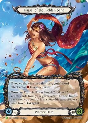 Kassai of the Golden Sand – HER146 #HER146 (Flesh and Blood: Promo Cards)