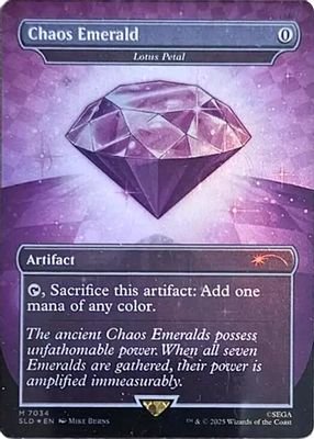 Chaos Emerald – Lotus Petal (7034) #7034 (Secret Lair Drop Series)