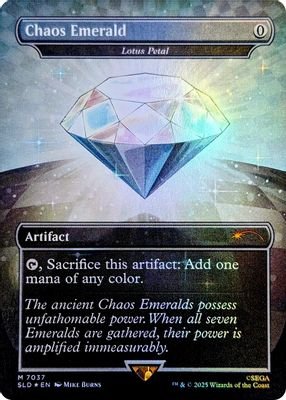Chaos Emerald – Lotus Petal (7037) #7037 (Secret Lair Drop Series)