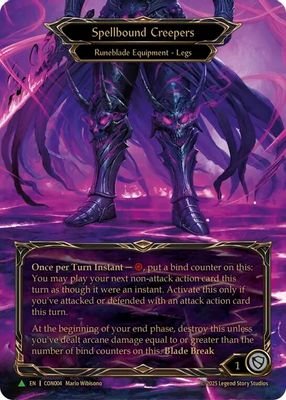 Spellbound Creepers – CON004 #CON004 (Flesh and Blood: Promo Cards)