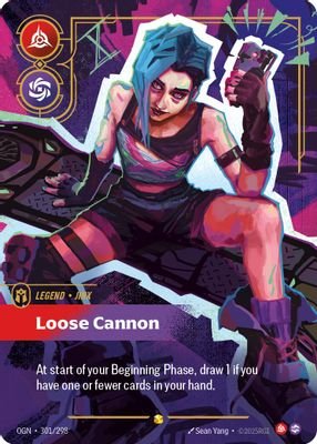 Jinx – Loose Cannon (Overnumbered) #301/298 (Origins)