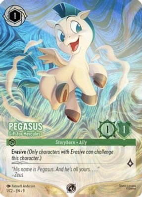 Pegasus – Gift for Hercules #1 (Disney Lorcana Promo Cards)