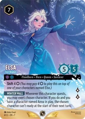 Elsa – Ice Maker #6 (Disney Lorcana Promo Cards)