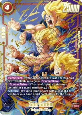 Son Goten – FB08-121 (Super Alternate Art) #FB08-121 (Saiyan’s Pride)