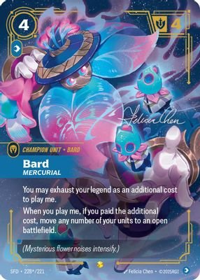 Bard – Mercurial (Signature) #228*/221 (Spiritforged)