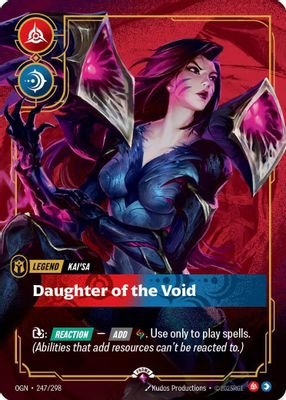 Kai’Sa – Daughter of the Void (Metal) #247/298 (Riftbound Organized Play Promotional Cards)