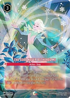 The Cold Never Bothered Me (Enchanted) #234/204 (Winterspell)