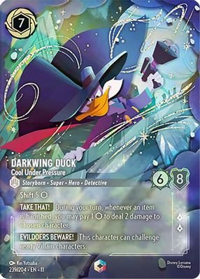 Darkwing Duck – Cool Under Pressure (Enchanted) #239/204 (Winterspell)