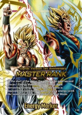 Energy Marker (E-69) (Master Rank Version) #E-69 (Fusion World Energy Markers)