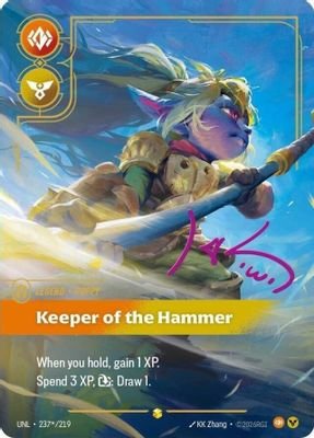 Poppy – Keeper of the Hammer (Signature) #237*/219 (Unleashed)