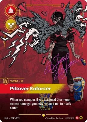 Vi – Piltover Enforcer (Signature) #229*/219 (Unleashed)