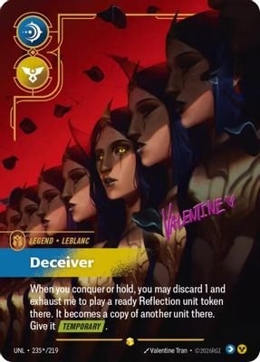 LeBlanc – Deceiver (Signature) #235*/219 (Unleashed)