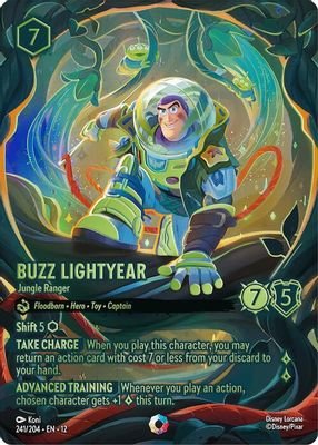 Buzz Lightyear – Jungle Ranger (Iconic) #241/204 (Wilds Unknown)