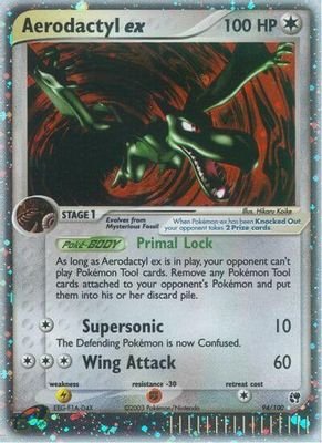 Aerodactyl ex #94/100 (Sandstorm)