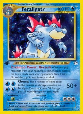 Feraligatr (4) #004/111 (Neo Genesis)