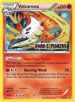 Volcarona – BW40 (Prerelease) [Staff] #BW40 (Black and White Promos)